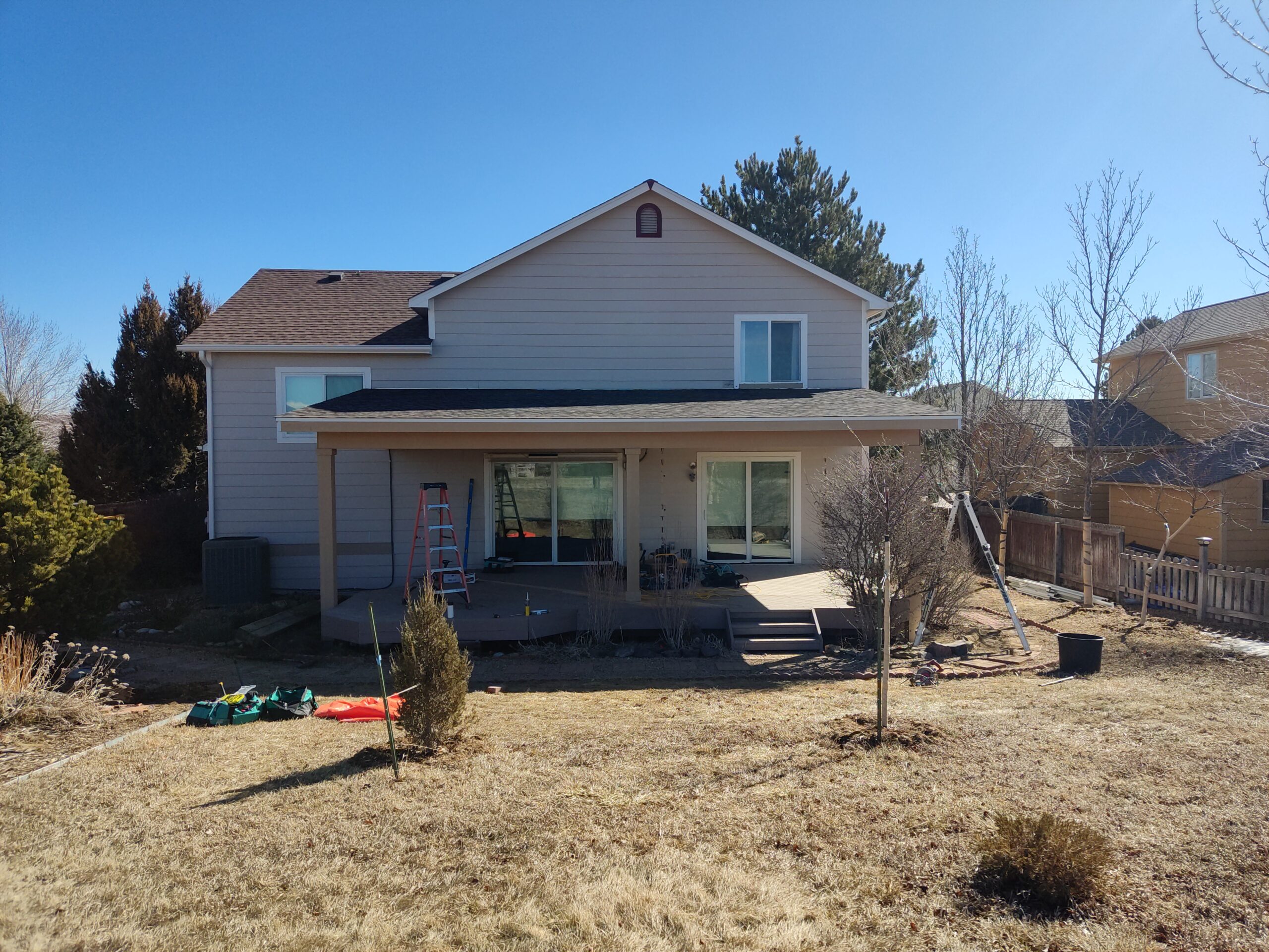 Standard porch roof